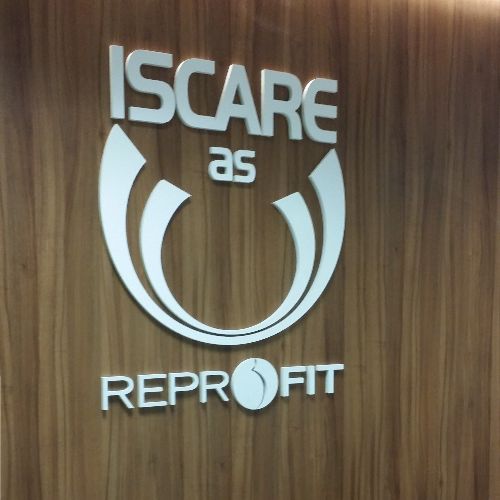 ISCARE as - 3D logo do interiéru