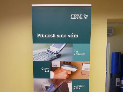 Prenosné prezentačné systémy – roll-up, bannery